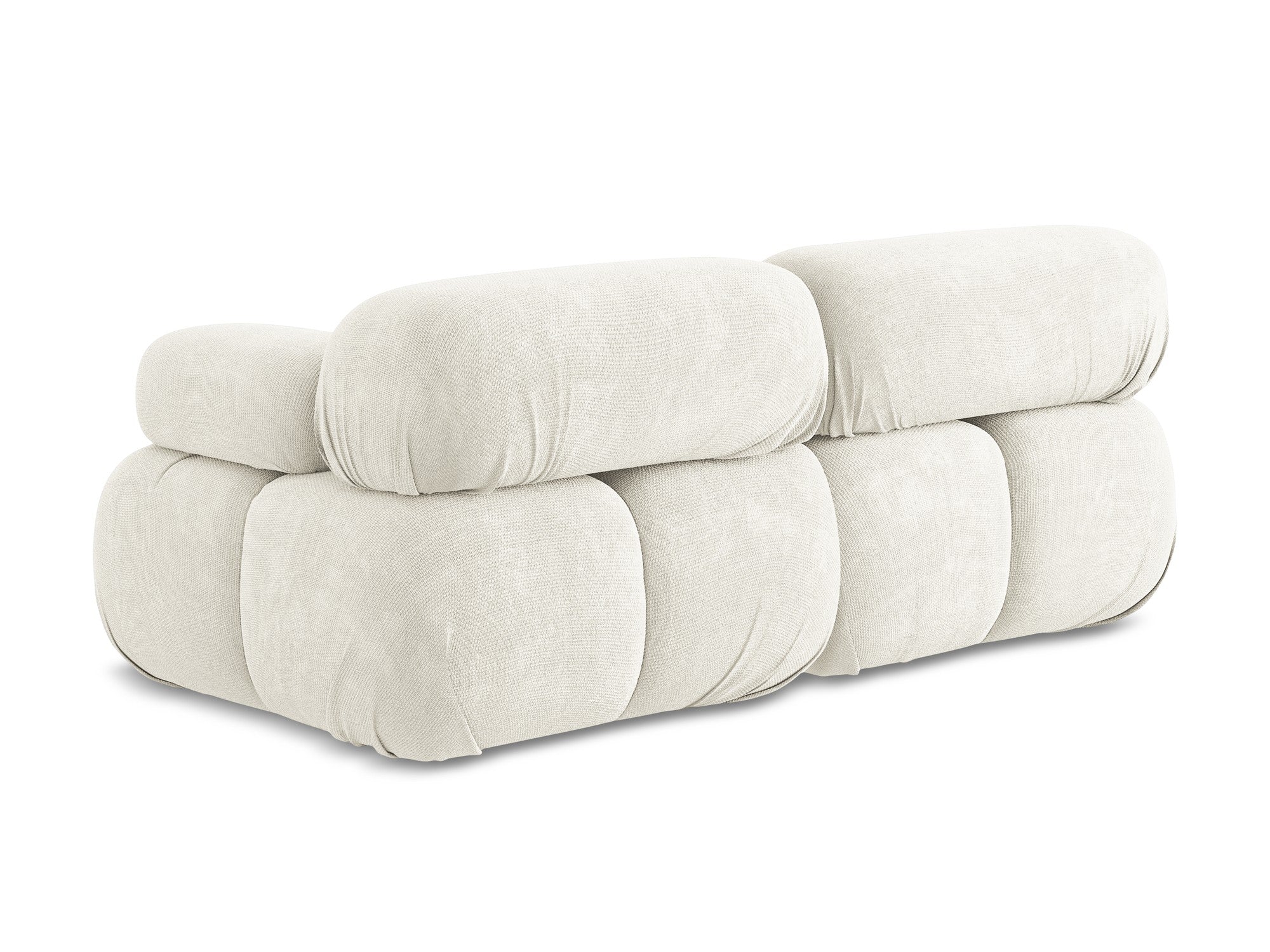 Sofa modułowa 2-osobowa LOKUA biały szenil - Image 6