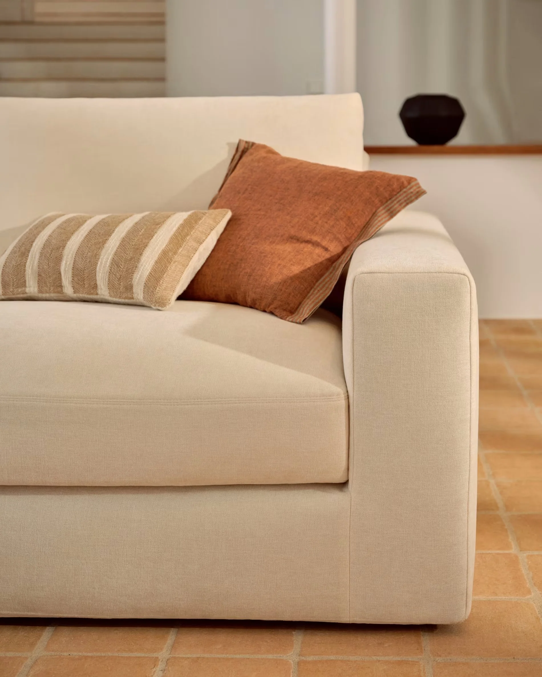 Sofa 3-osobowa ALEA ecru szenil - Image 3