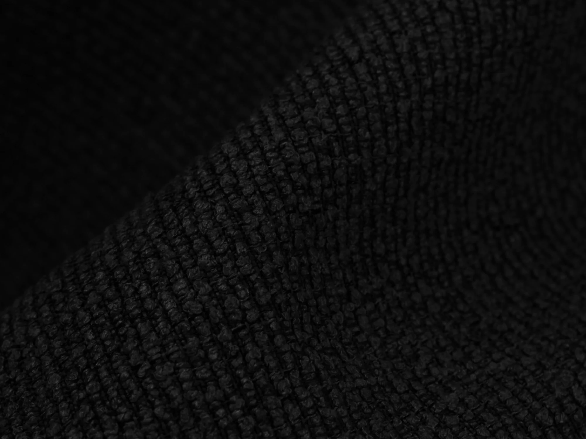 Sofa modułowa 3-osobowa ALOHA czarny boucle - Image 5