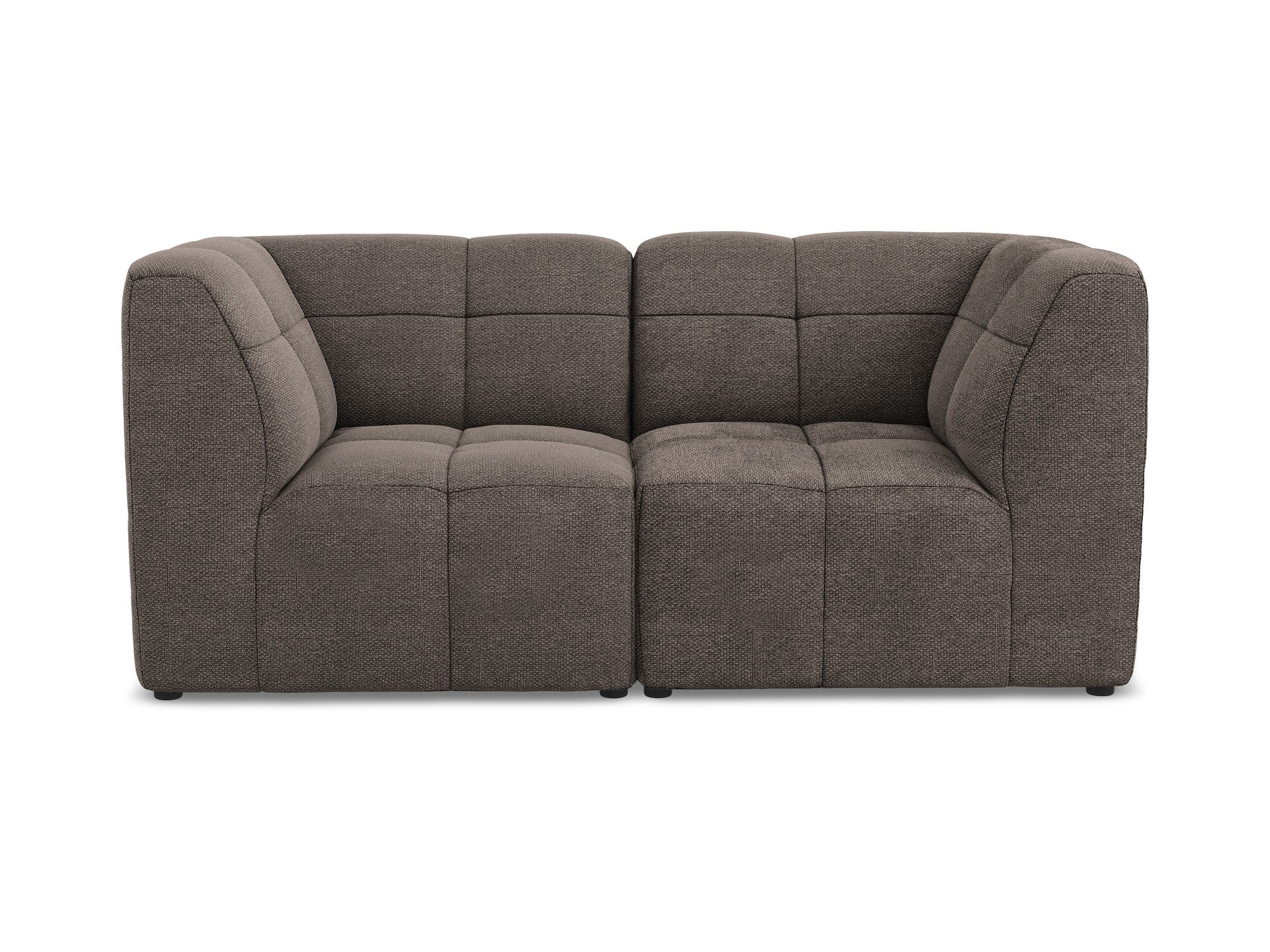Sofa modułowa 2-osobowa ALOHA czekoladowy boucle - Image 3
