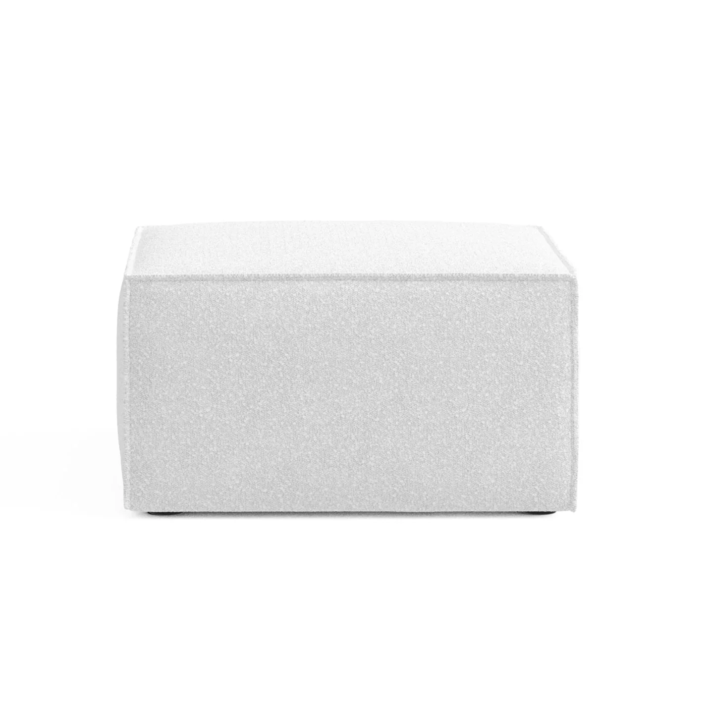 Sofa modułowa ANDO - puf biały boucle