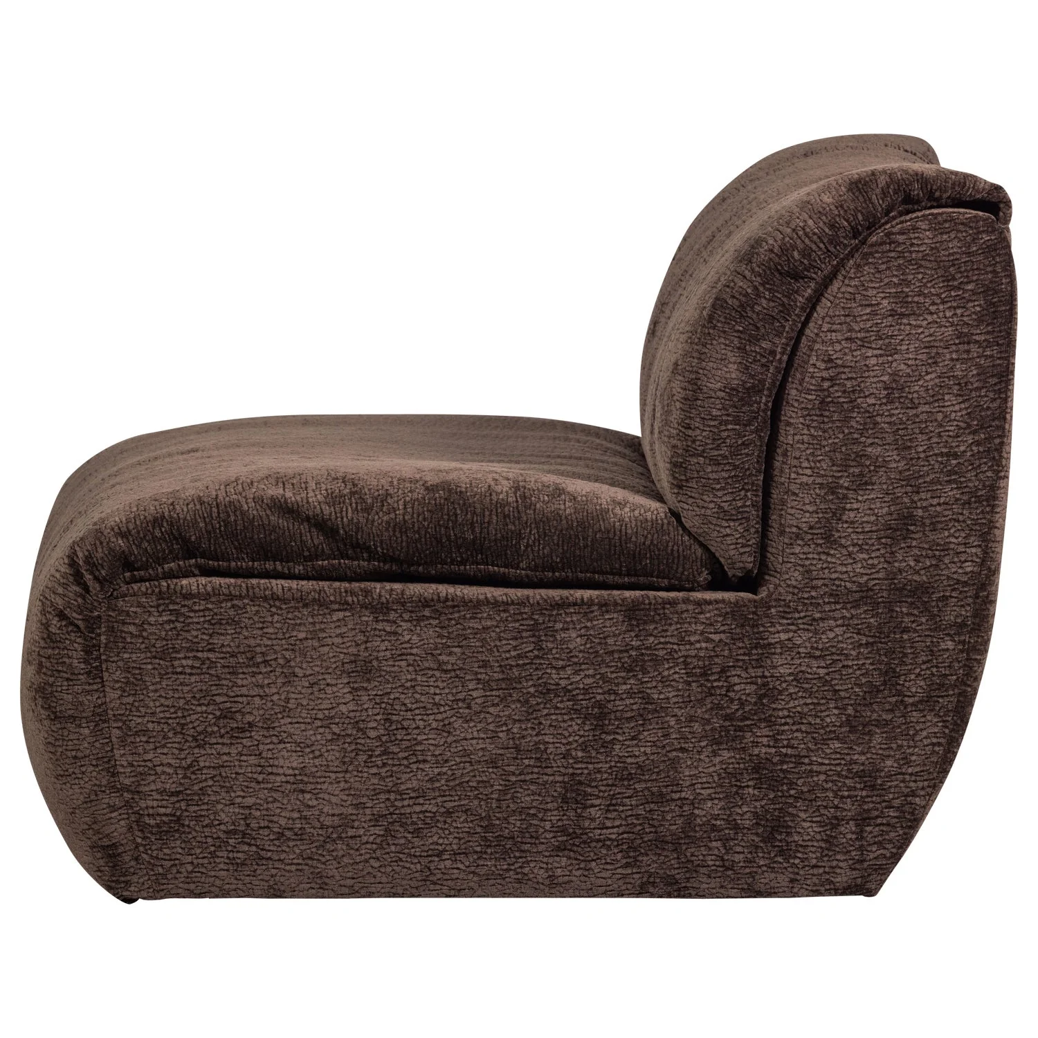Sofa modułowa BAGGY - element ciemnobrązowy szenil - Image 4