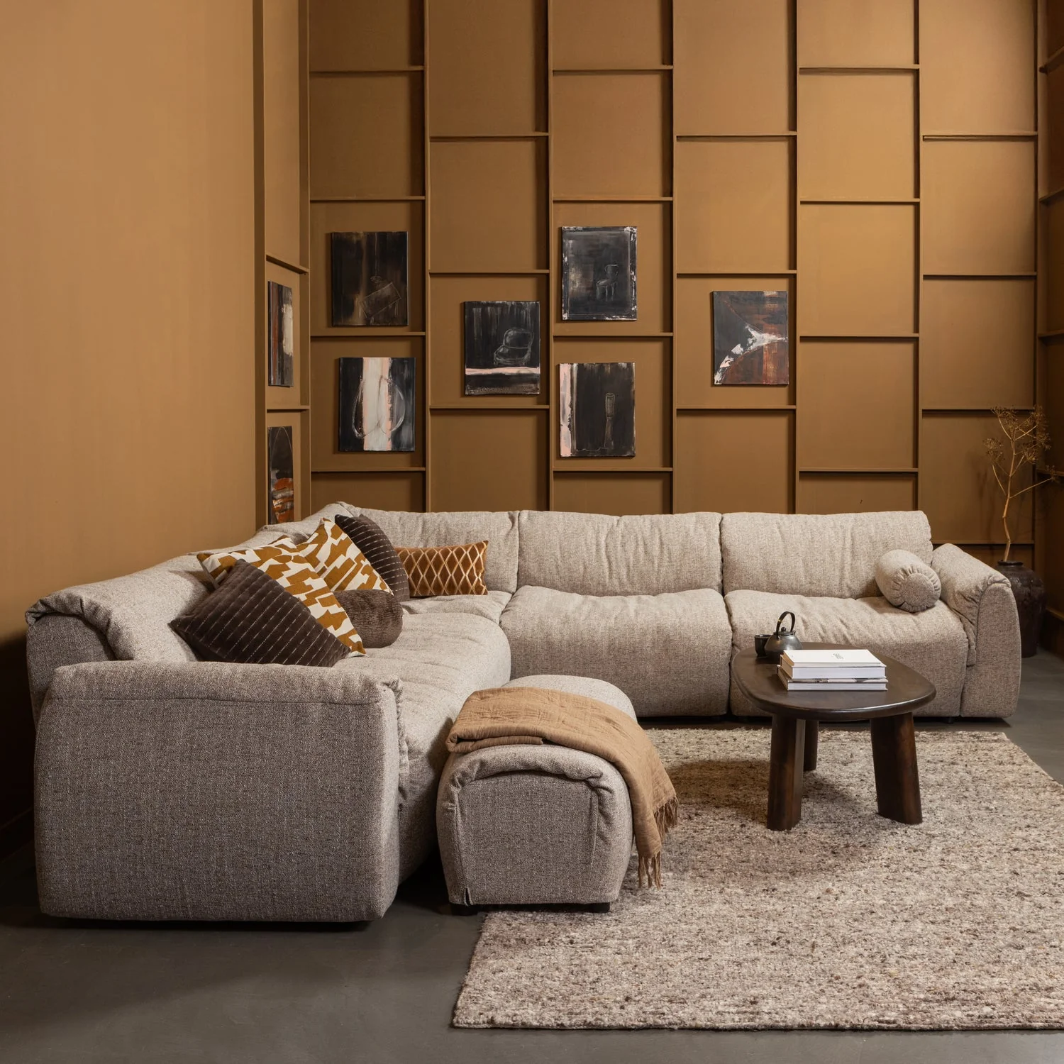 Sofa modułowa BAGGY - element szary - Image 2