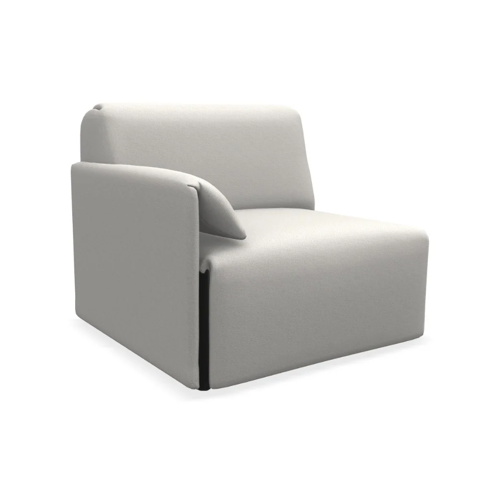 Sofa modułowa COSTUME - moduł lewostronny tapicerowany