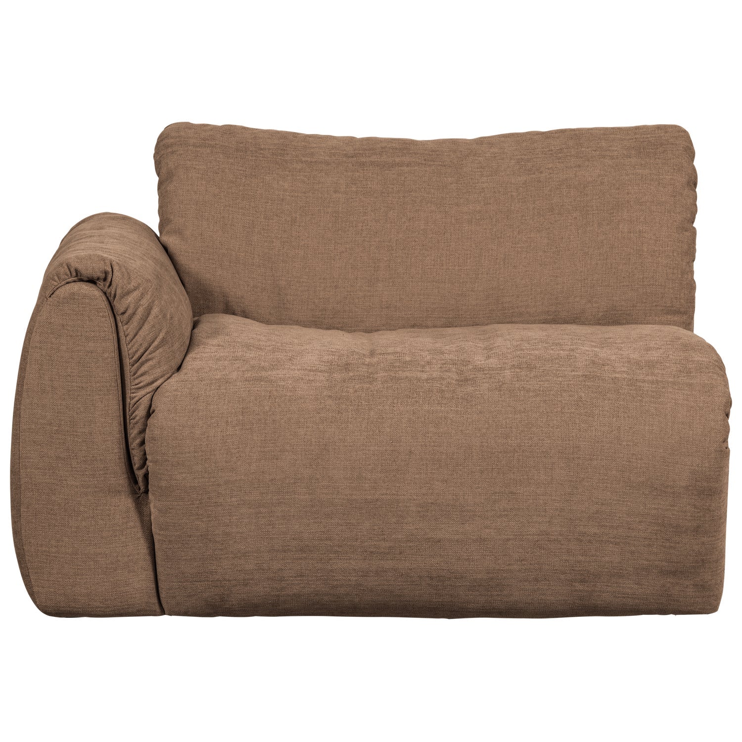 Sofa modułowa BAGGY - element lewostronny brązowy - Image 6