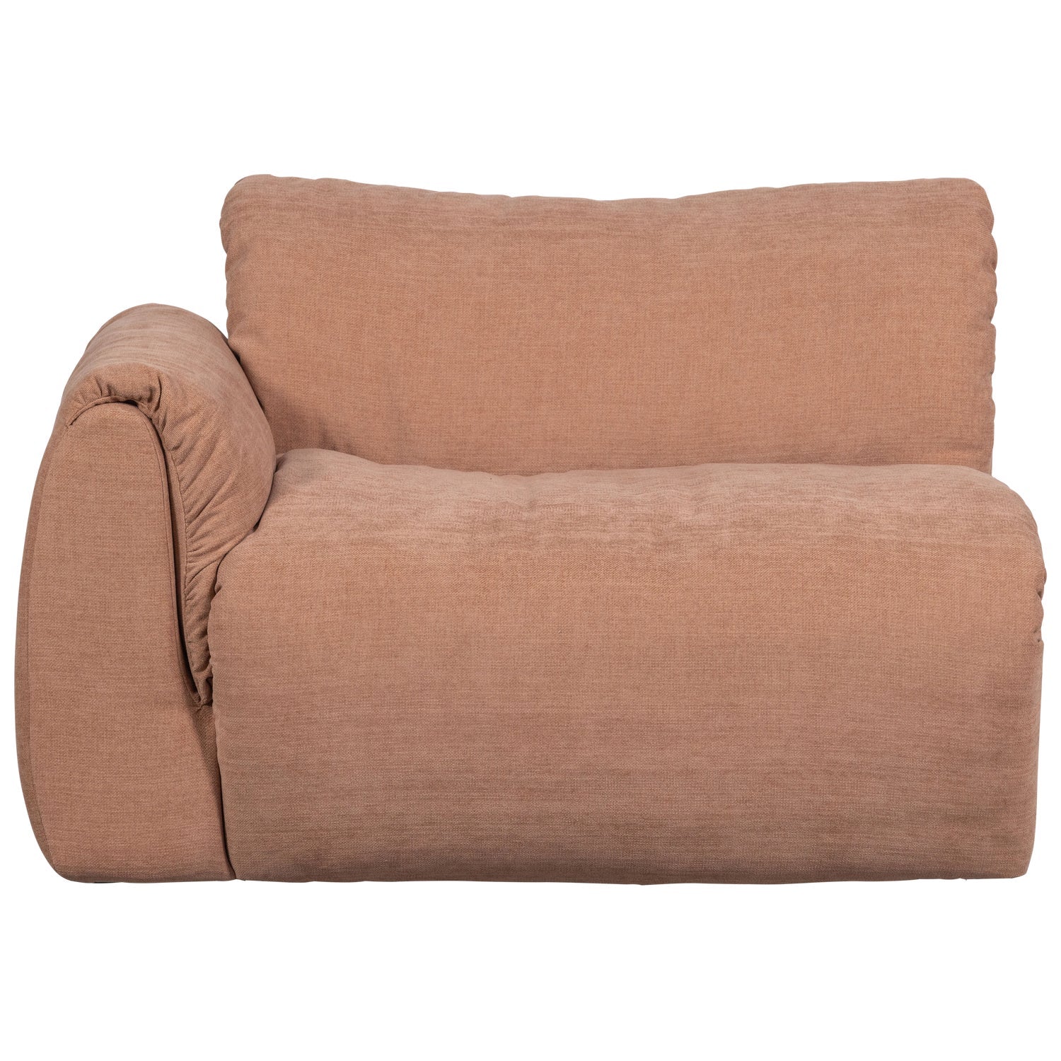 Sofa modułowa BAGGY - element lewostronny różowy - Image 4