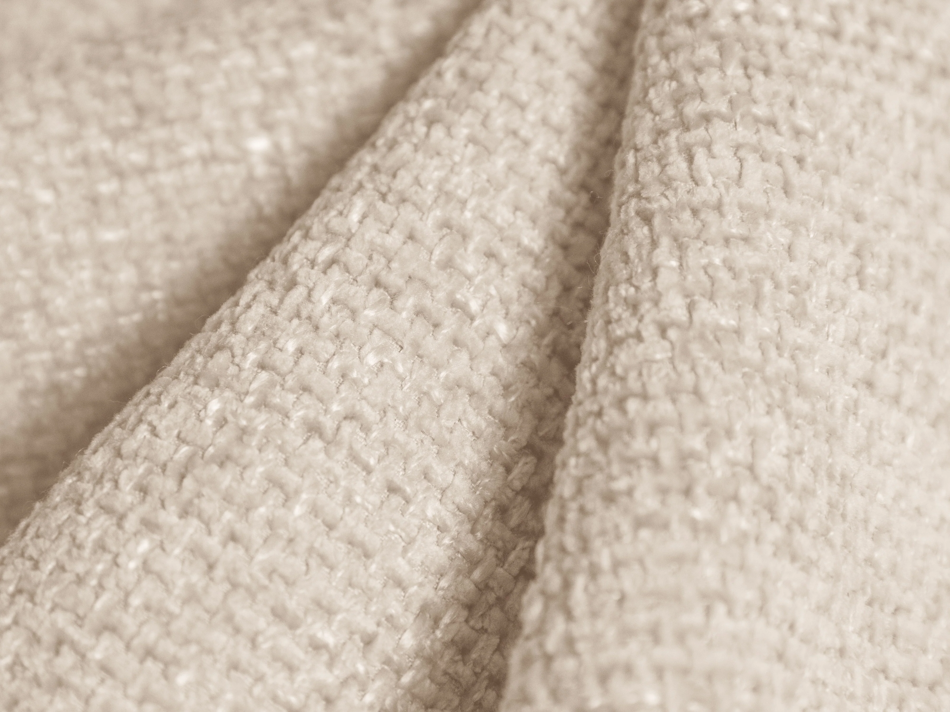 Sofa modułowa MILEY - moduł prawostronny jasnobeżowy szenil jedwabisty - Image 5