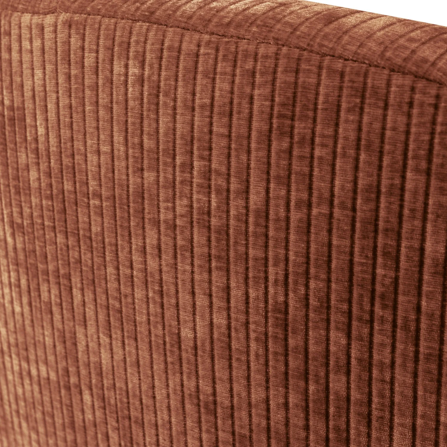 Sofa prawostronna 2-osobowa MOJO rdzawy brązowy sztruks - Image 8
