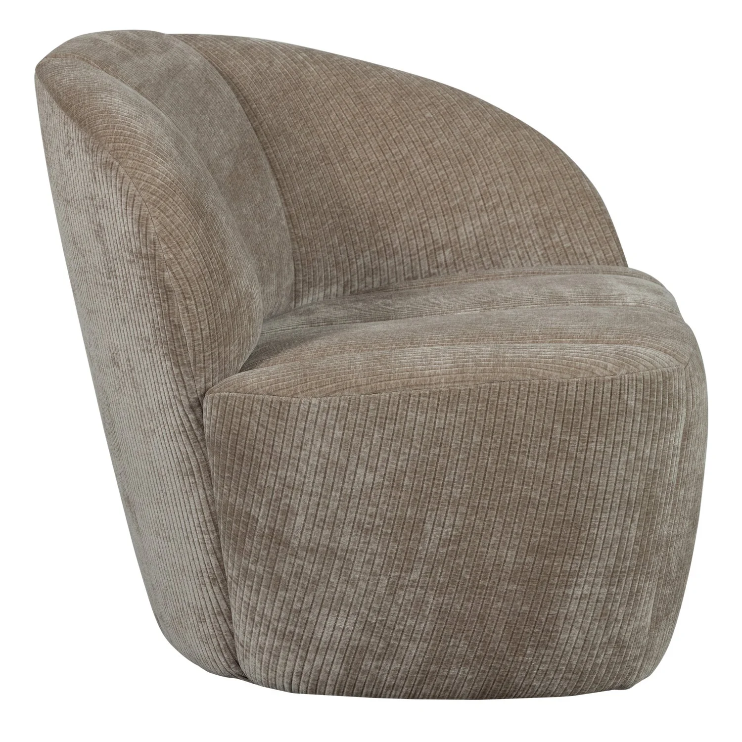 Sofa prawostronna 2-osobowa MOJO ciemny piaskowy sztruks - Image 4