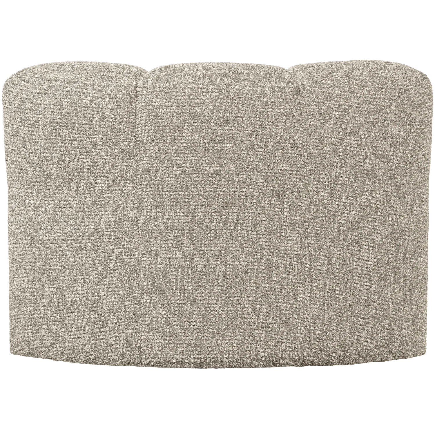 Sofa modułowa MOJO BENCH - element narożny beżowy melanż boucle - Image 4