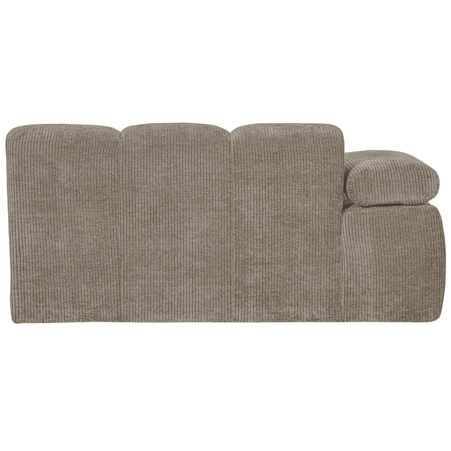 Sofa modułowa MOJO - element 1,5-osobowy lewostronny ciemny piaskowy sztruks - Image 4