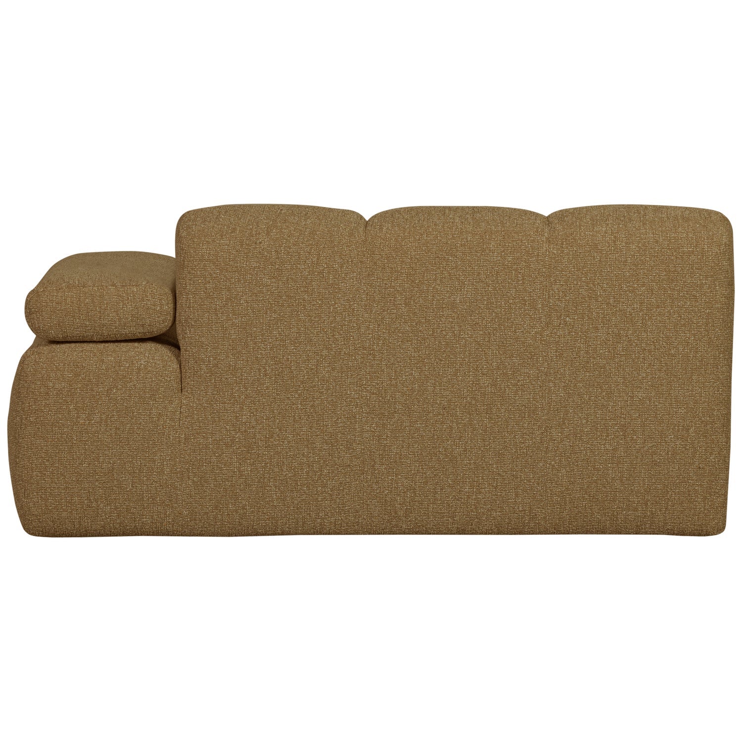 Sofa modułowa MOJO - element 1,5-osobowy prawostronny ciemny miodowy bouclé - Image 6
