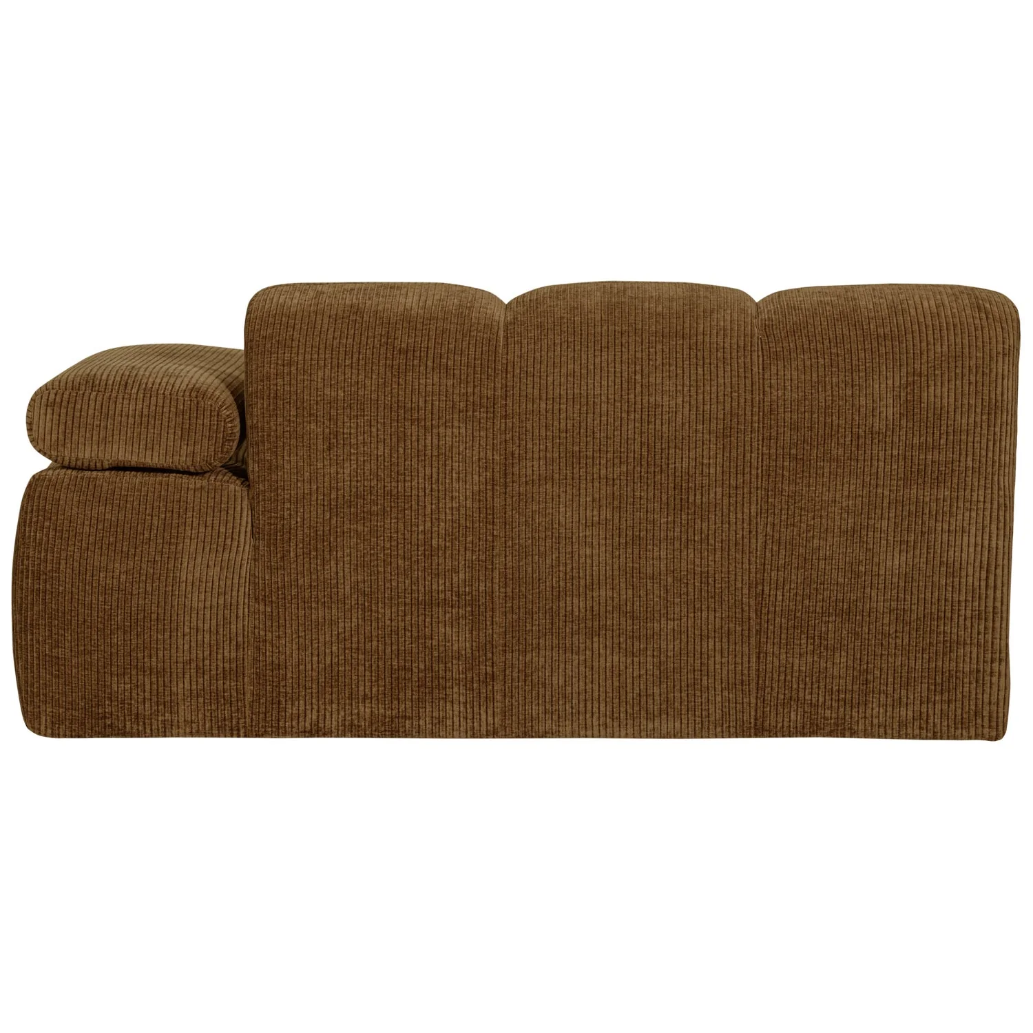 Sofa modułowa MOJO - element 1,5-osobowy prawostronny ciemny miodowy sztruks - Image 8