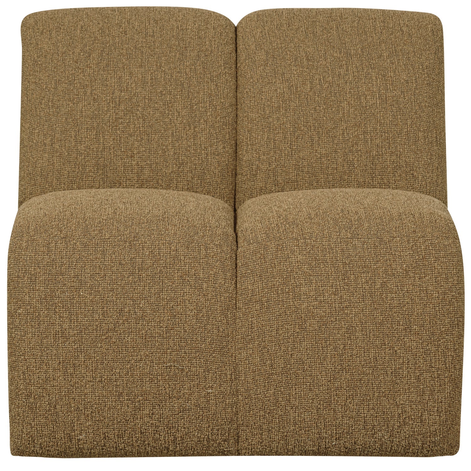 Sofa modułowa MOJO - element 1-osobowy ciemny miodowy bouclé - Image 4