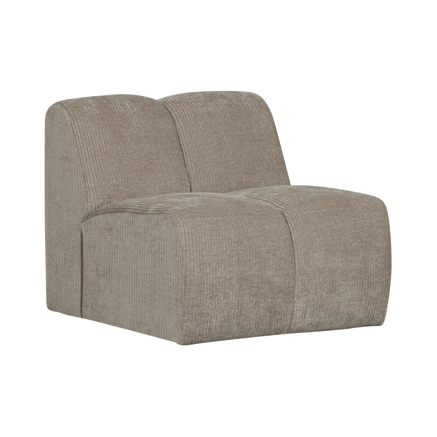 Sofa modułowa MOJO - element 1-osobowy ciemny piaskowy sztruks