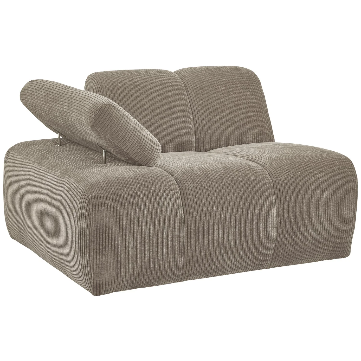 Sofa modułowa MOJO - element lewostronny ciemny piaskowy sztruks - Image 7