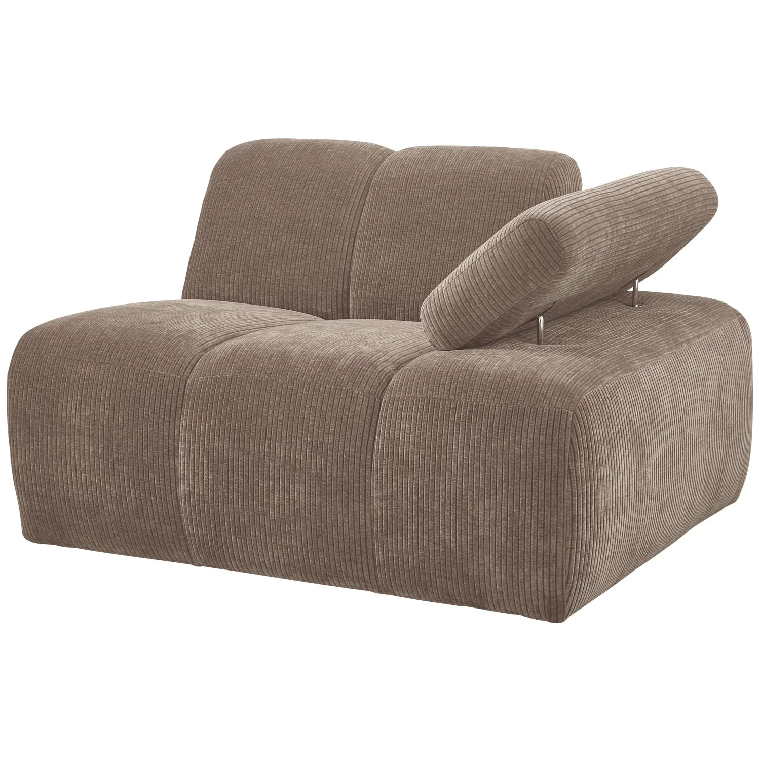 Sofa modułowa MOJO - element prawostronny ciemny piaskowy sztruks - Image 6