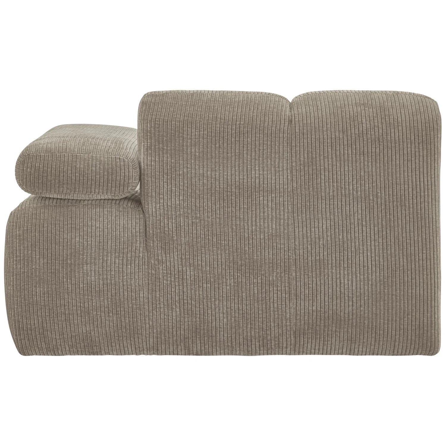 Sofa modułowa MOJO - element prawostronny ciemny piaskowy sztruks - Image 8
