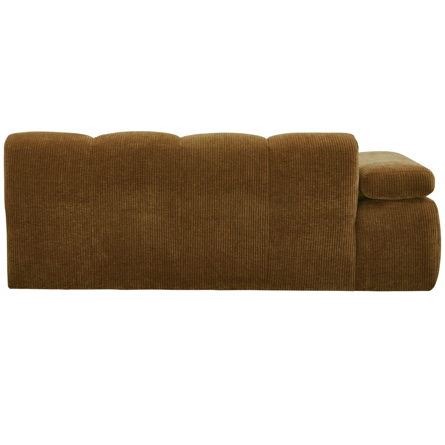 Sofa modułowa MOJO - element 2-osobowy lewostronny ciemny miodowy sztruks - Image 9