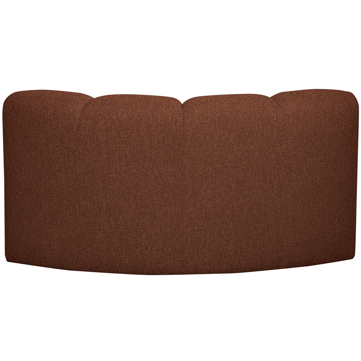 Sofa modułowa MOJO - element narożny rdzawy brązowy bouclé - Image 3