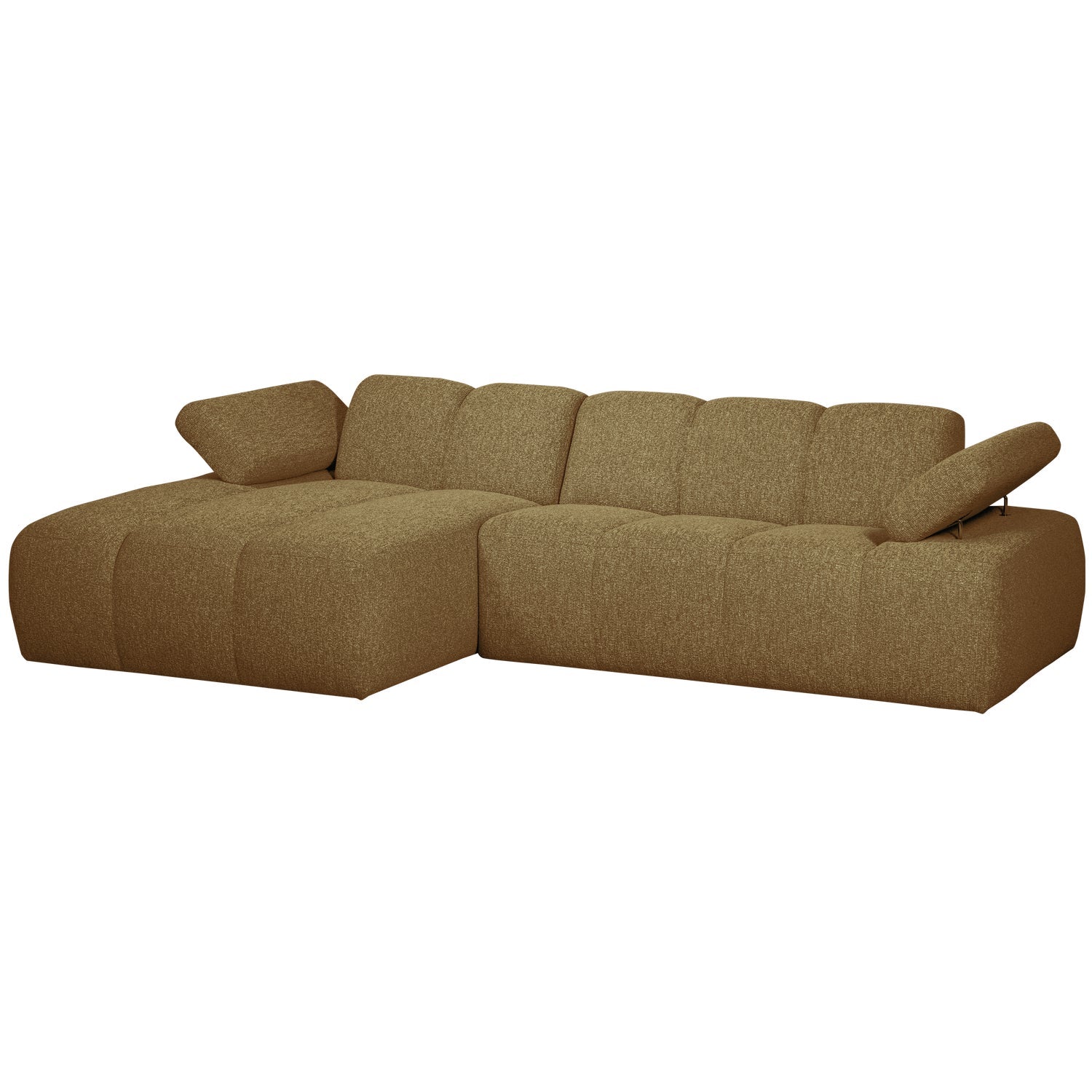 Narożnik modułowy lewostronny MOJO ciemny miodowy bouclé - Image 7