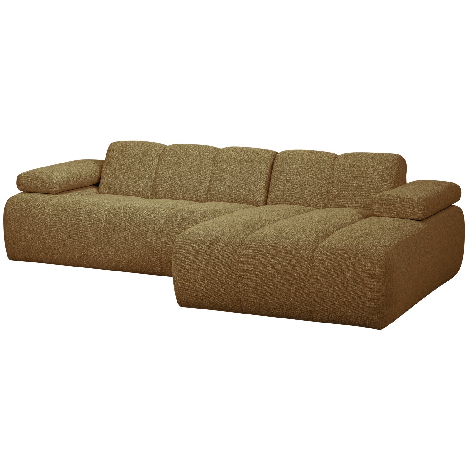 Narożnik modułowy prawostronny MOJO ciemny miodowy bouclé - Image 6