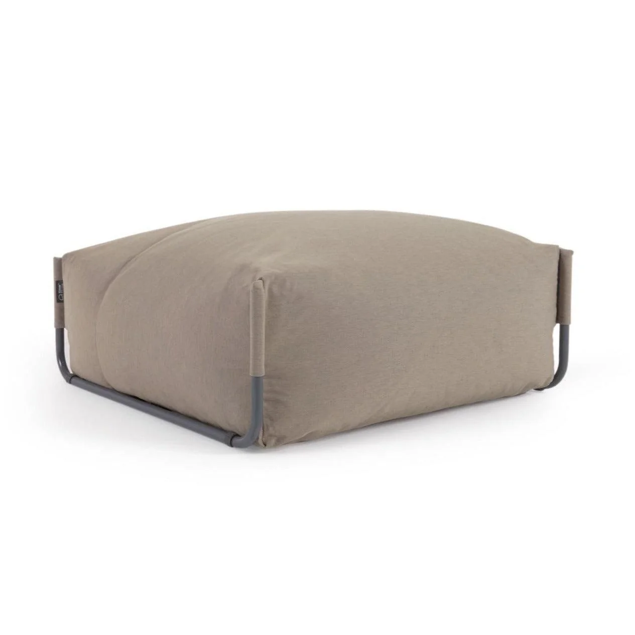 Sofa modułowa ogrodowa SQUARE - puf khaki