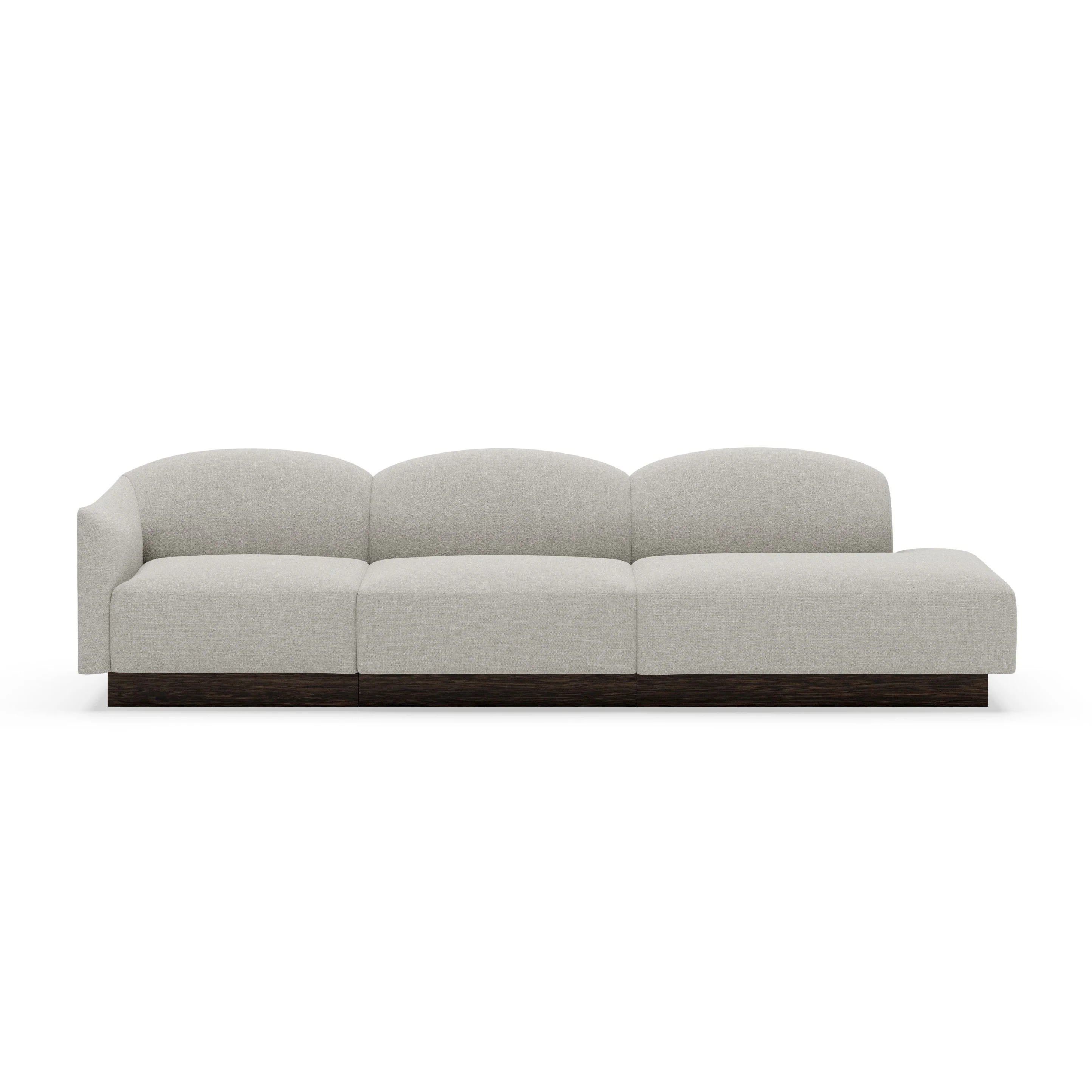 Sofa modułowa otwarta prawostronna SHORE personalizowana