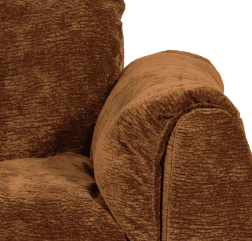 Sofa modułowa BAGGY 3D - element prawostronny brązowy - Image 2