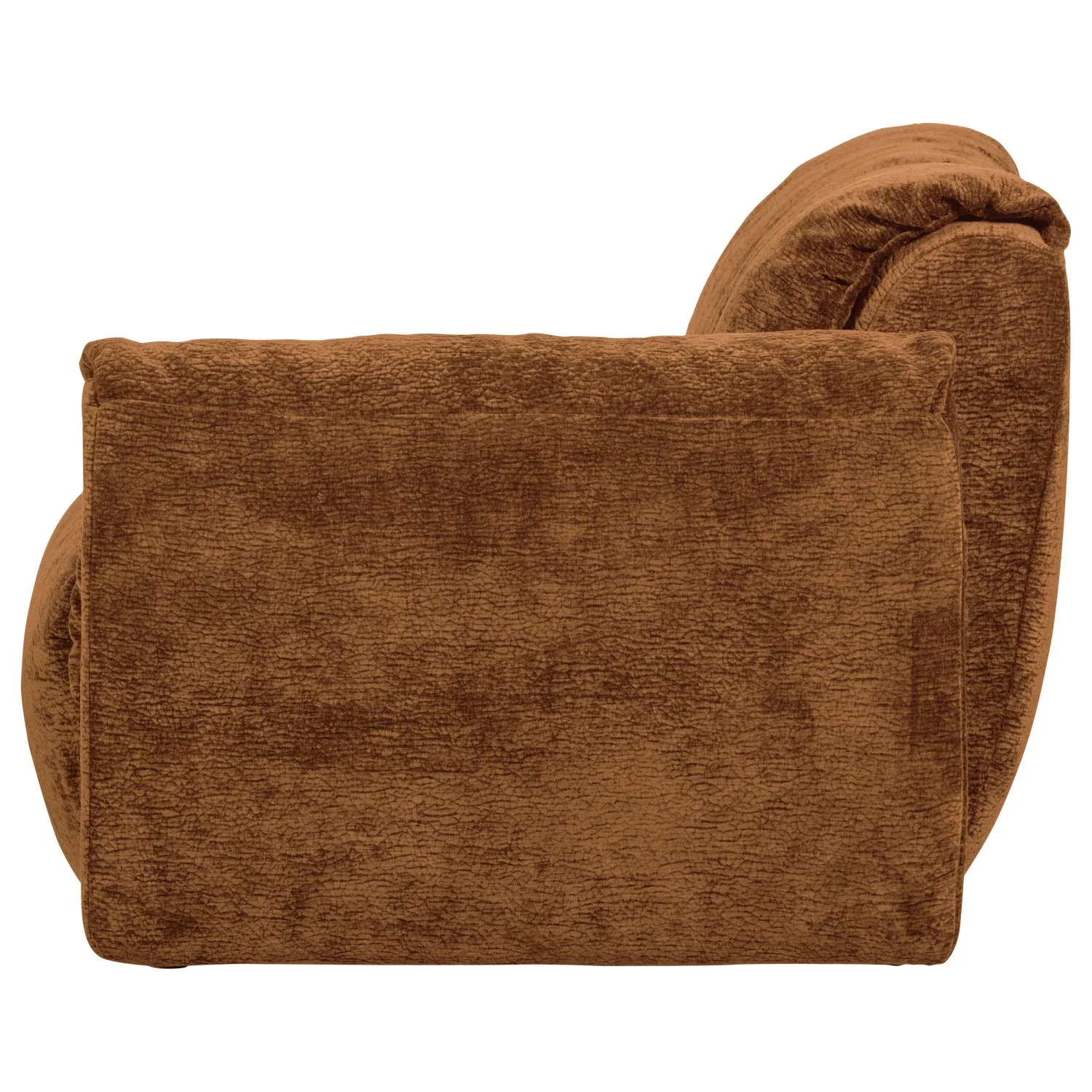 Sofa modułowa BAGGY 3D - element prawostronny brązowy - Image 5