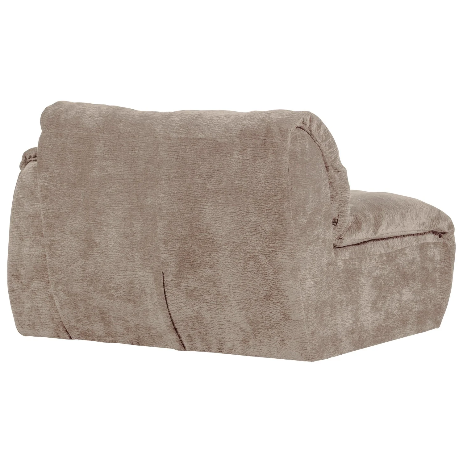 Sofa modułowa BAGGY 3D - element prawostronny piaskowy - Image 5