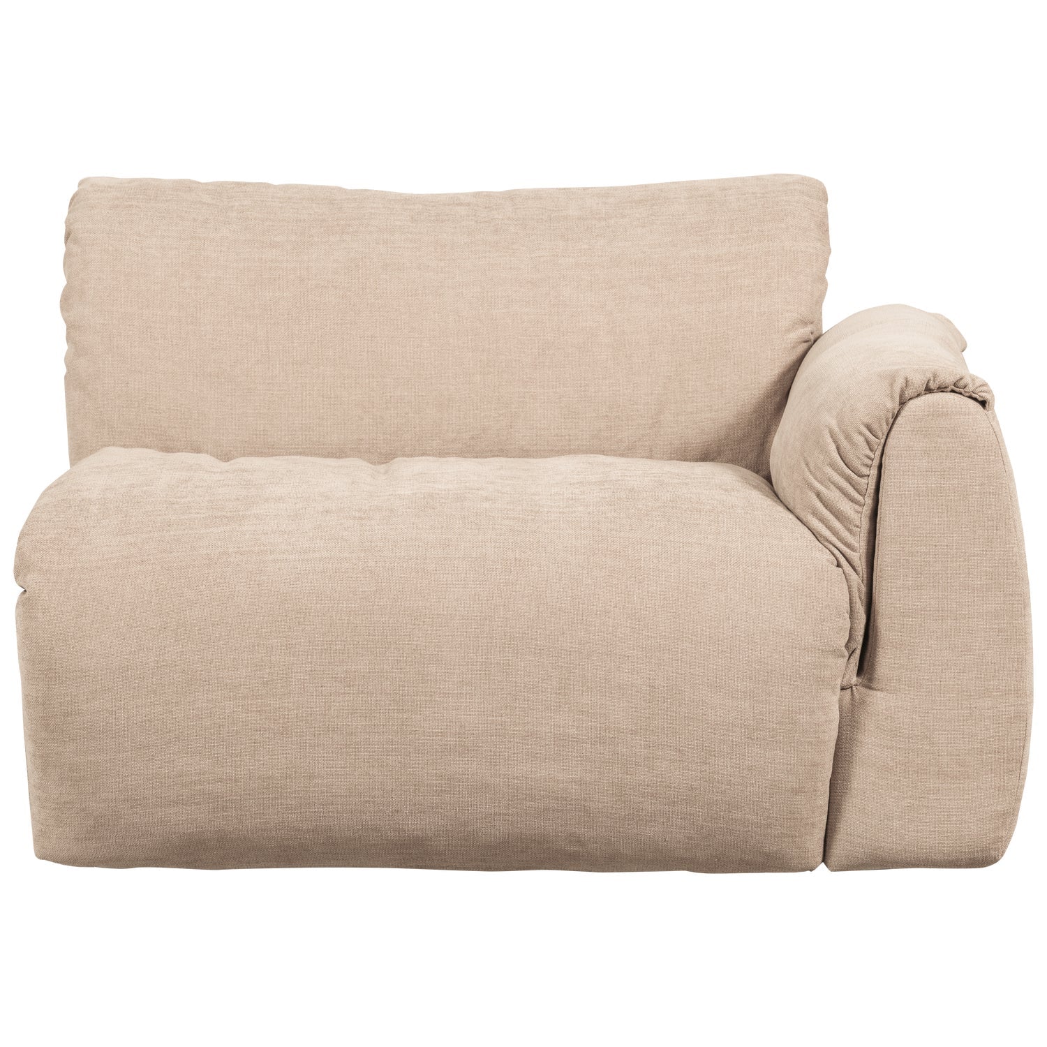 Sofa modułowa BAGGY - element prawostronny piaskowy - Image 3