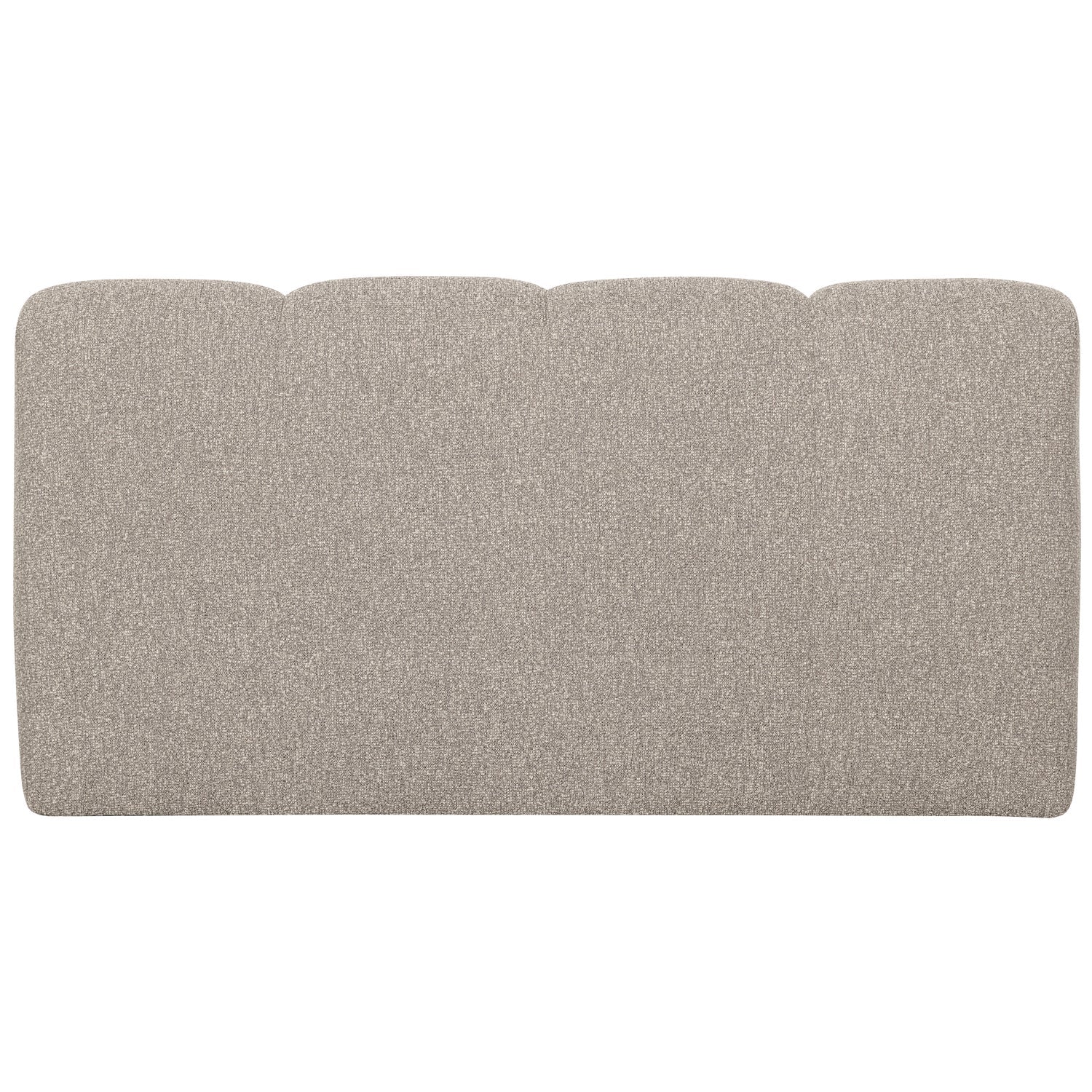Sofa modułowa MOJO BENCH - element 3-osobowy beżowy melanż bouclé - Image 5