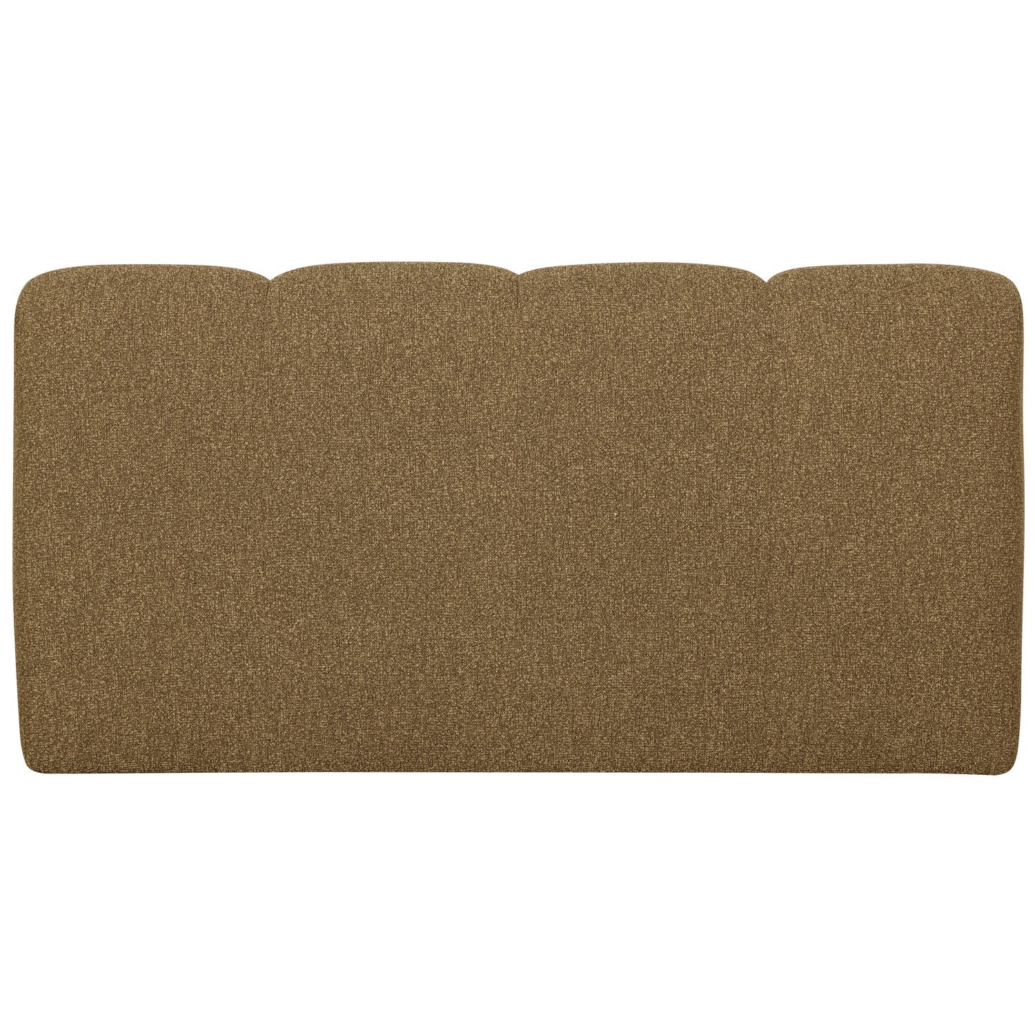 Sofa modułowa MOJO BENCH - element 3-osobowy ciemny miodowy bouclé - Image 5