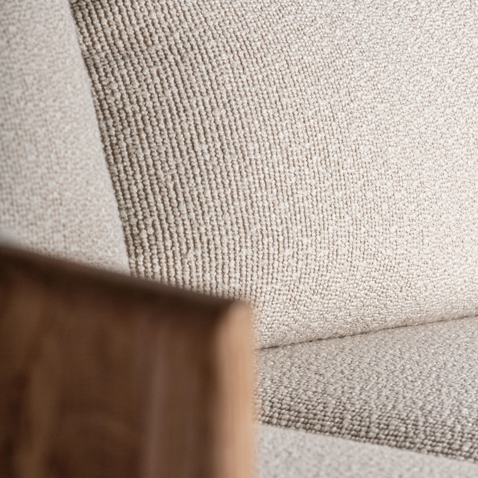 Sofa NARA beżowy z dębową podstawą - Image 8
