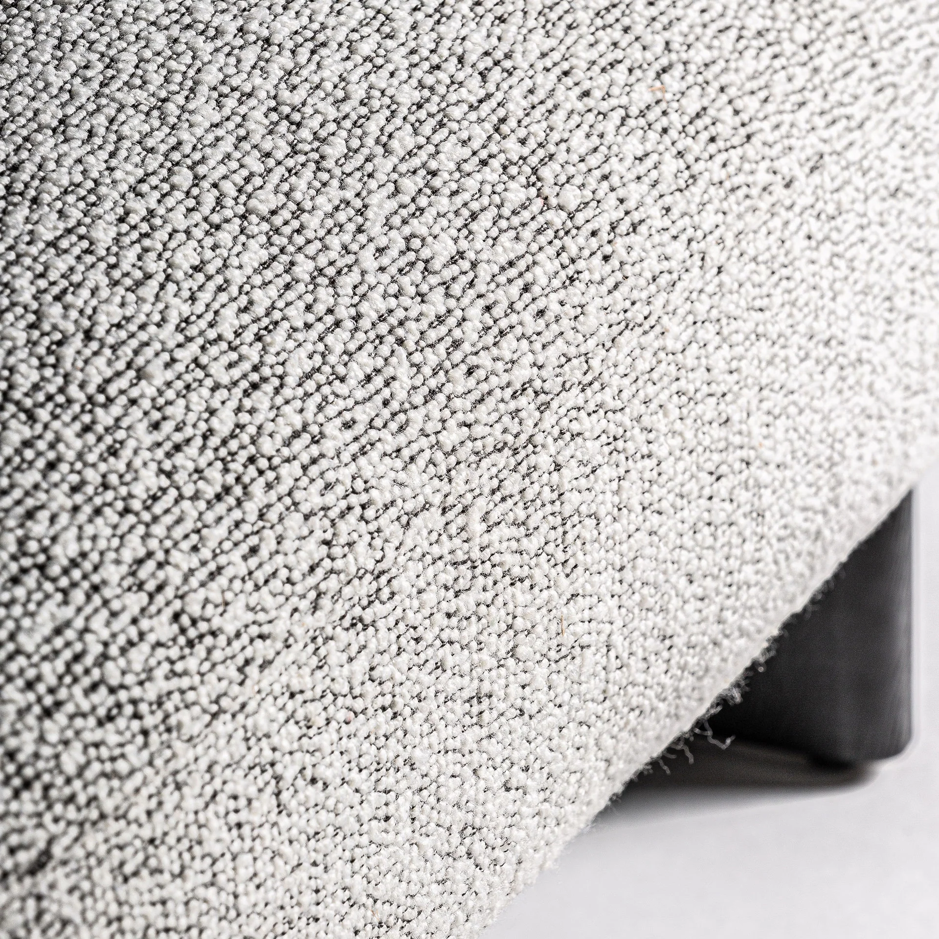 Sofa NARA szary z czarną dębową podstawą - Image 5