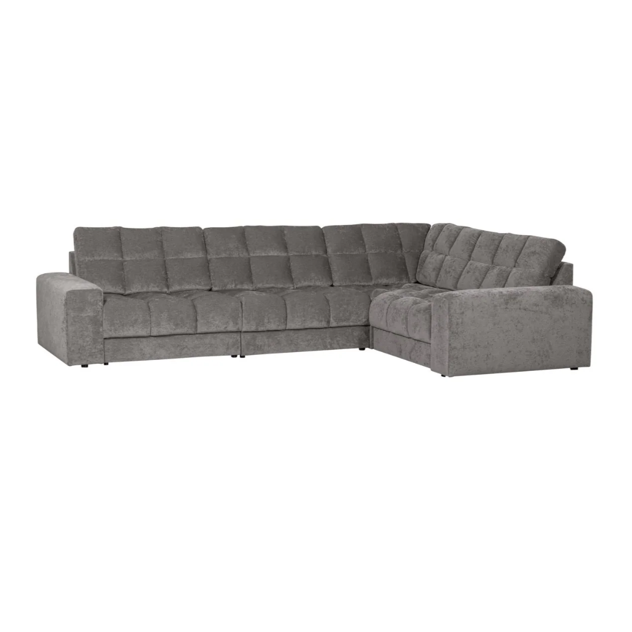 Sofa narożna prawostronna SECOND DATE mysi szary