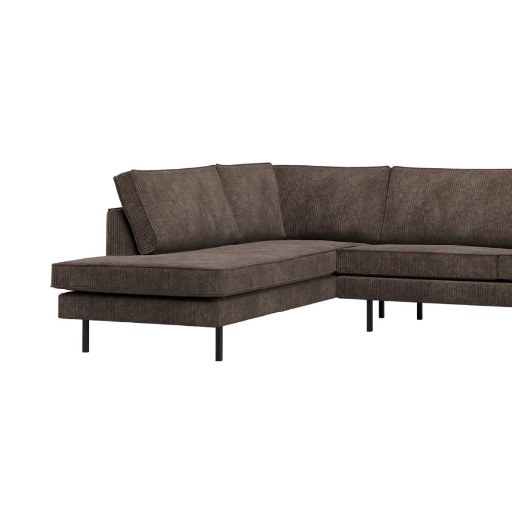 Sofa narożna lewostronna RODEO brązowy sztruks - Image 2