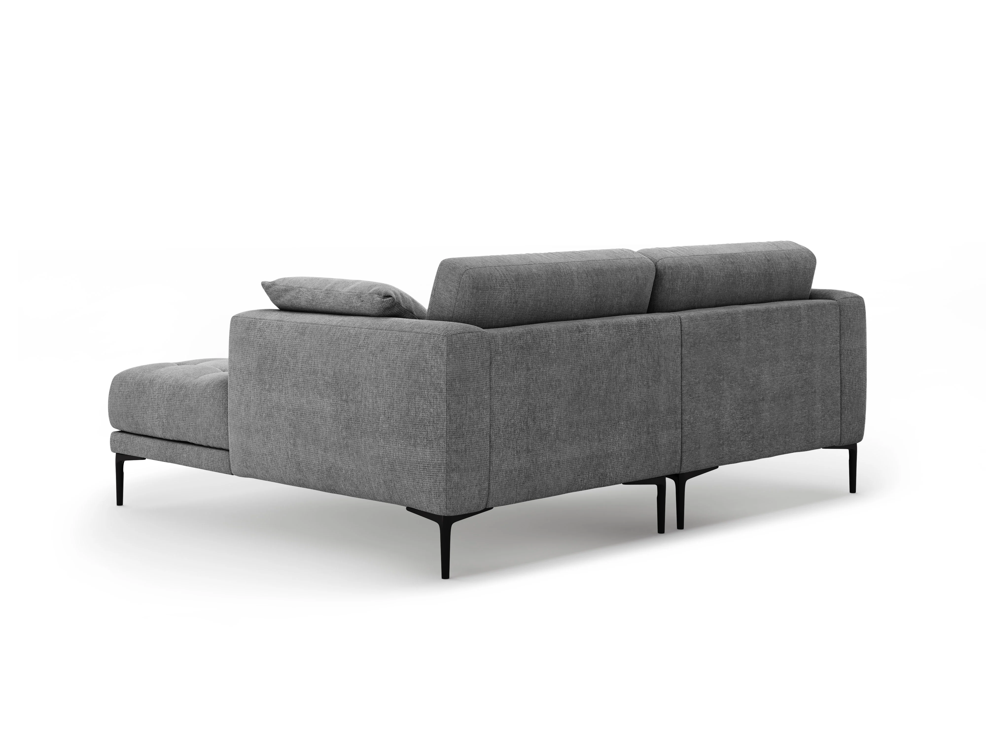 Sofa narożna prawostronna BEMY szary szenil - Image 5