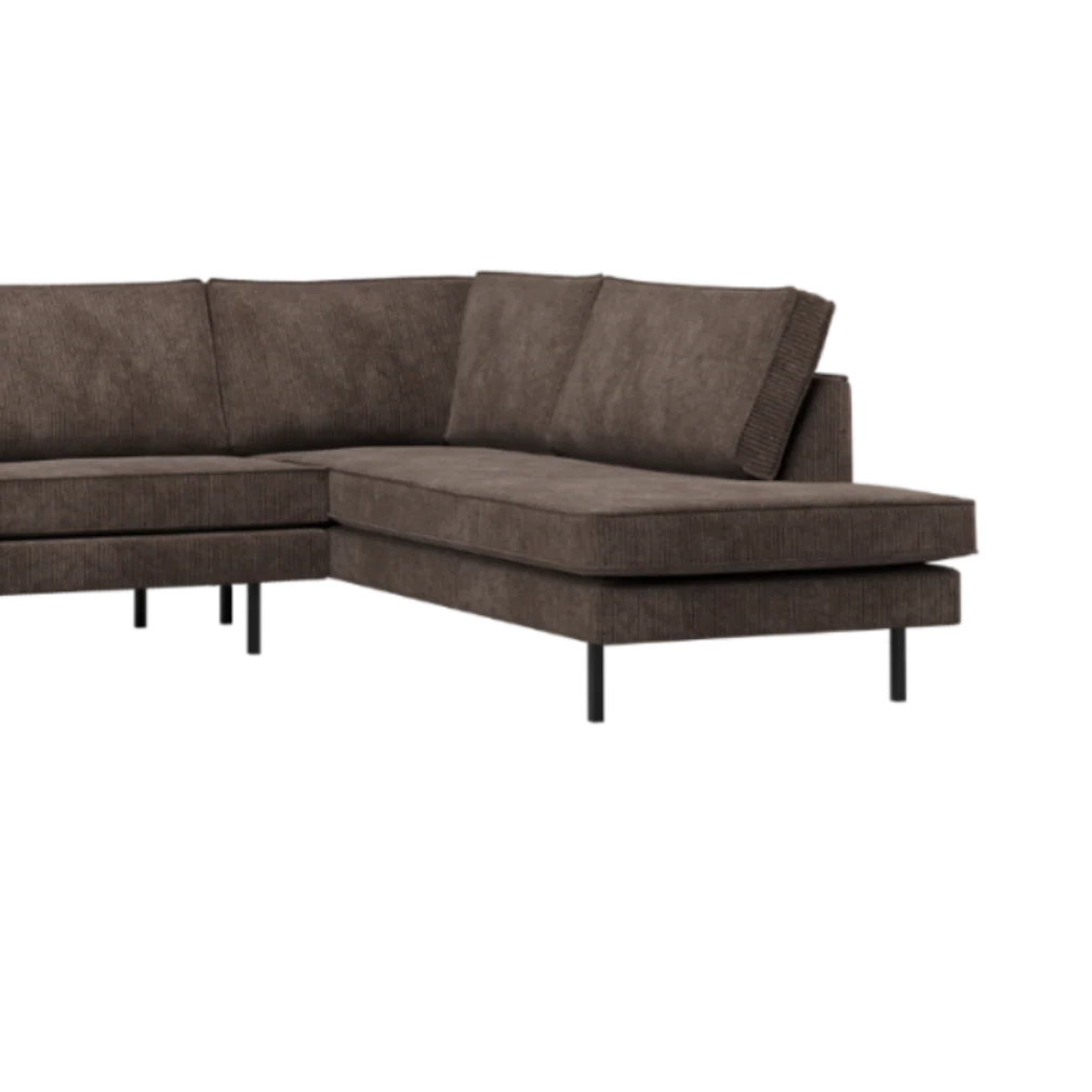 Sofa narożna prawostronna RODEO brązowy sztruks - Image 2