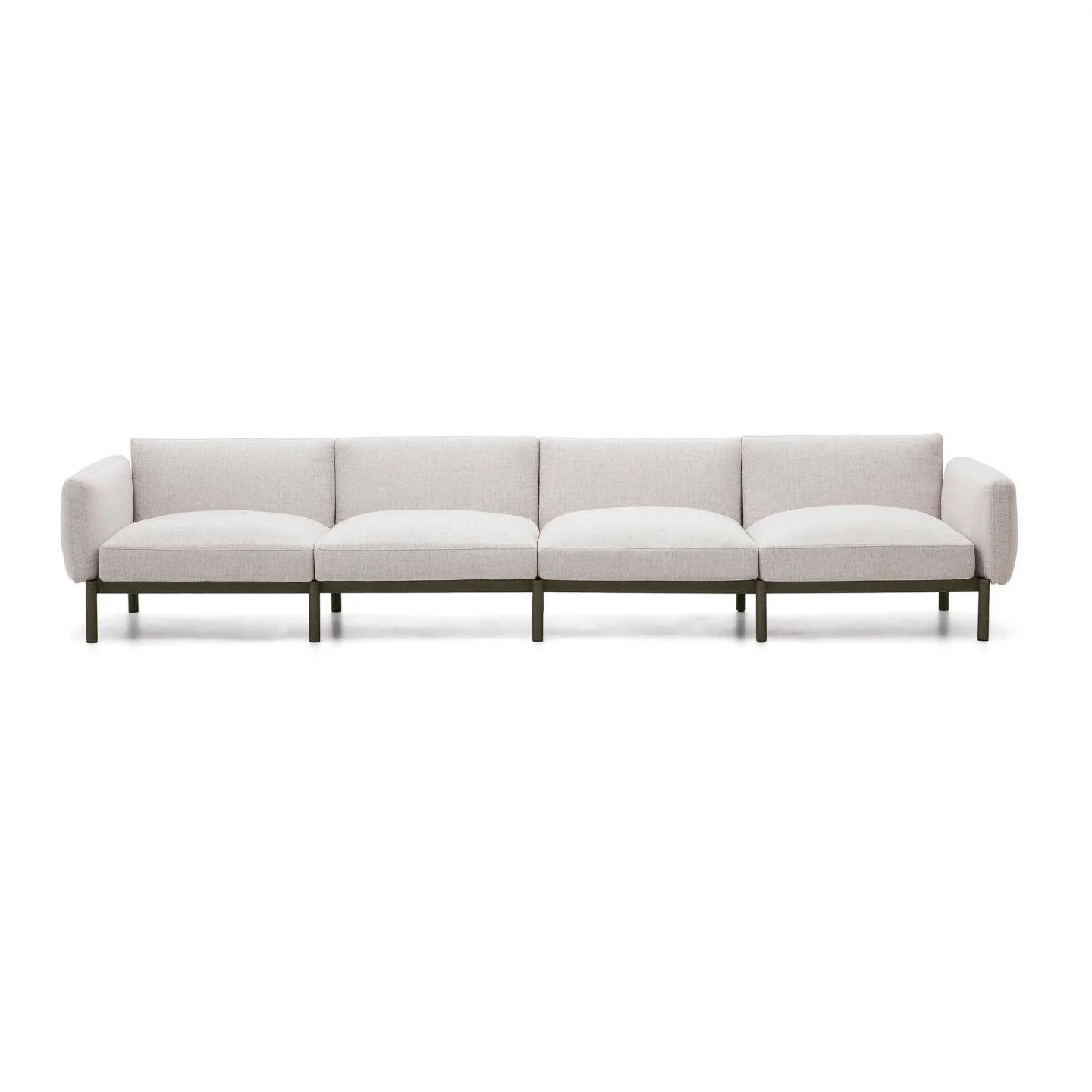Sofa ogrodowa 4-osobowa SORELLS beżowy - Image 3