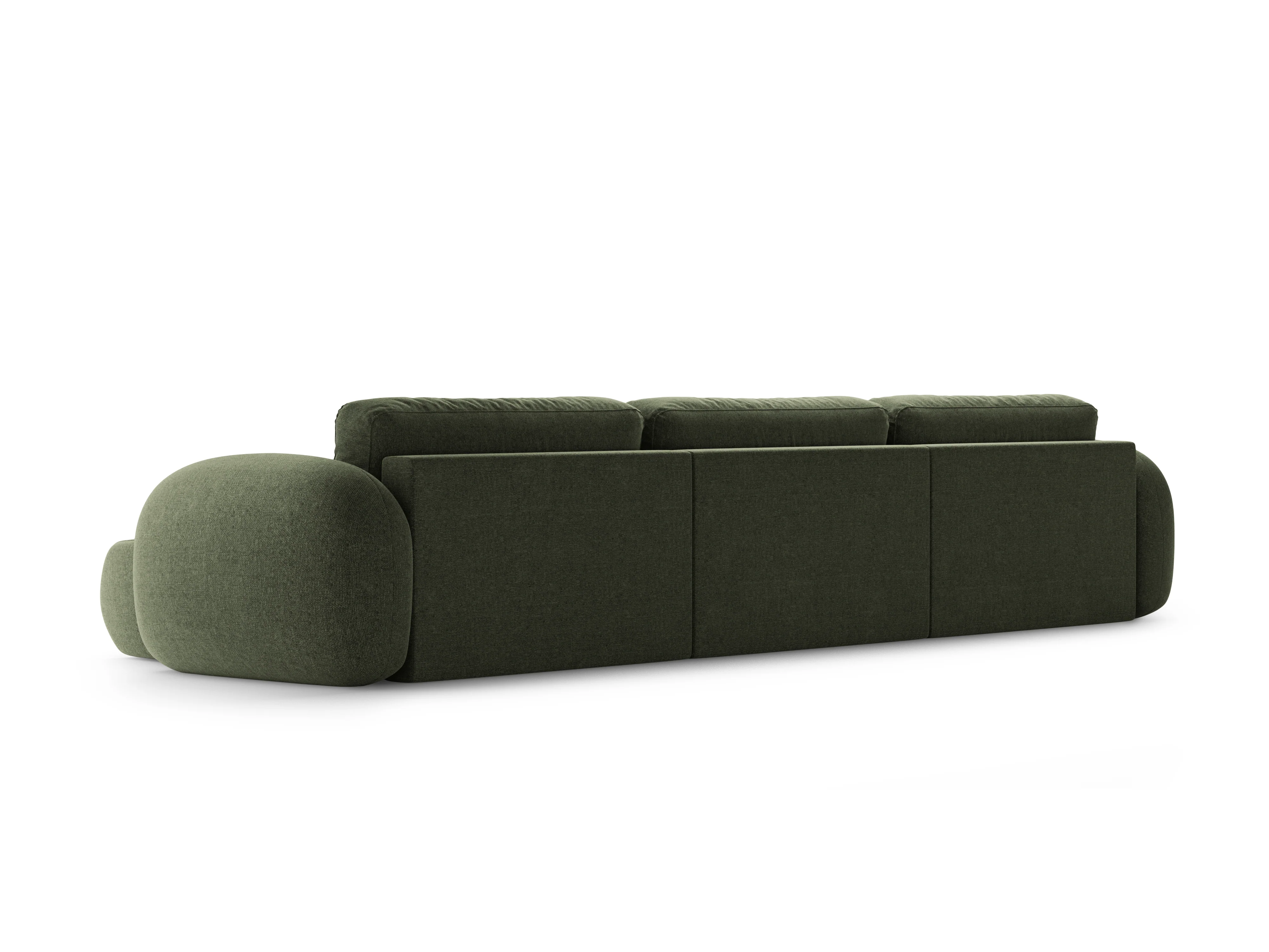 Sofa panoramiczna z funkcją spania 5-osobowa TONALE zielony - Image 6