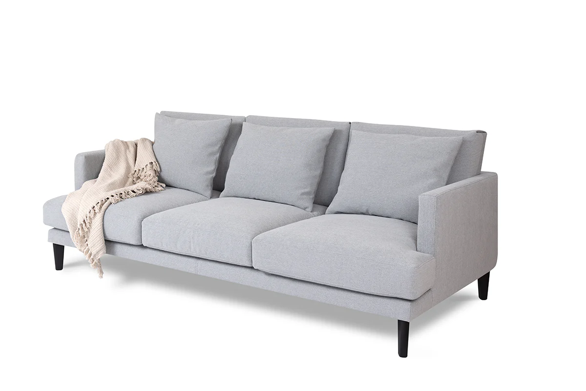 Sofa PARADISE tapicerowana z dębową podstawą - Image 7
