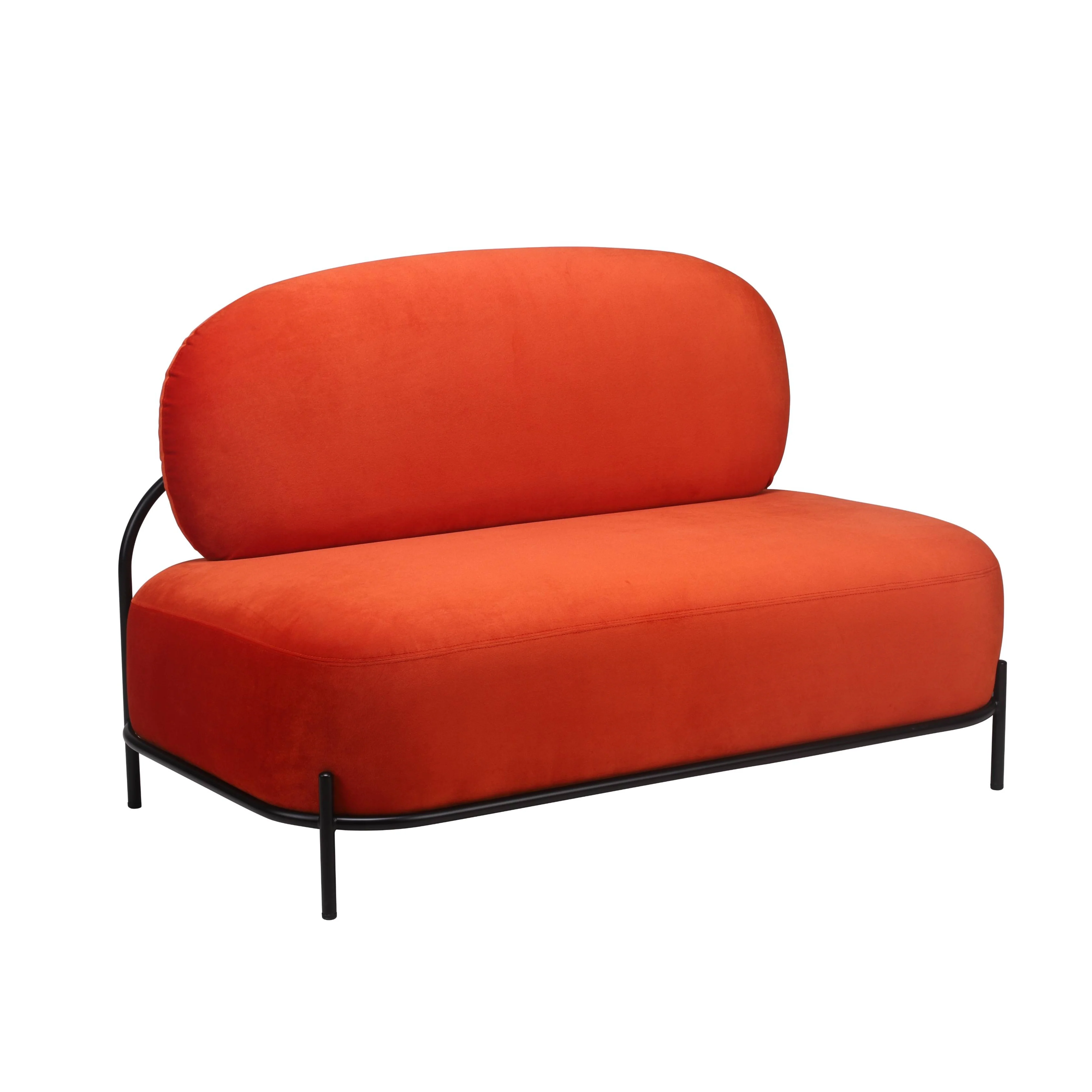 Sofa POLLY pomarańczowy