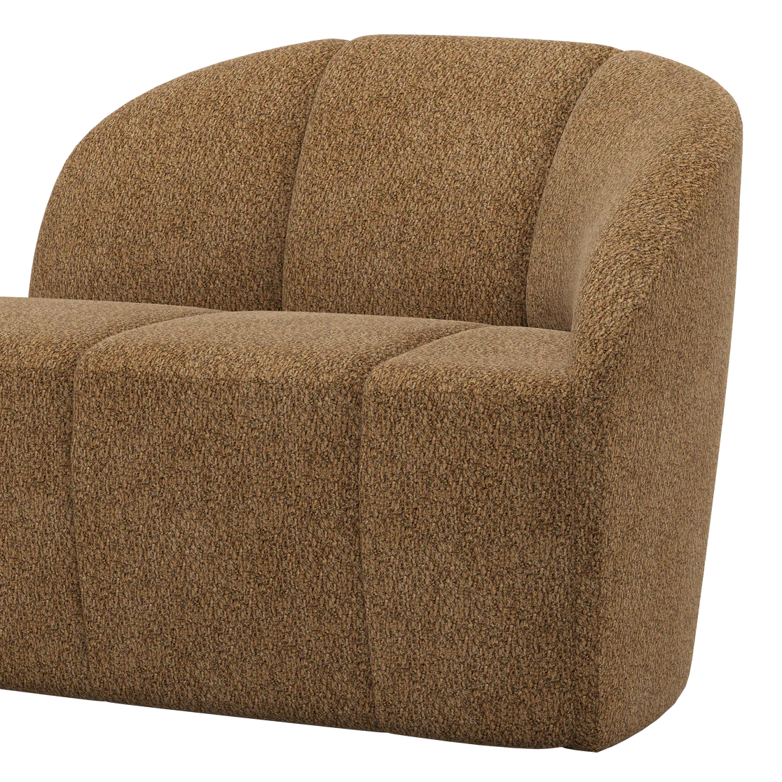 Sofa prawostronna 2-osobowa MOJO miodowy baranek - Image 2