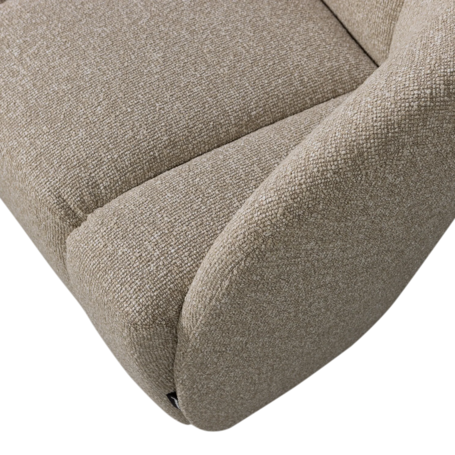 Sofa prawostronna 2-osobowa MOJO piaskowy melanż boucle - Image 7