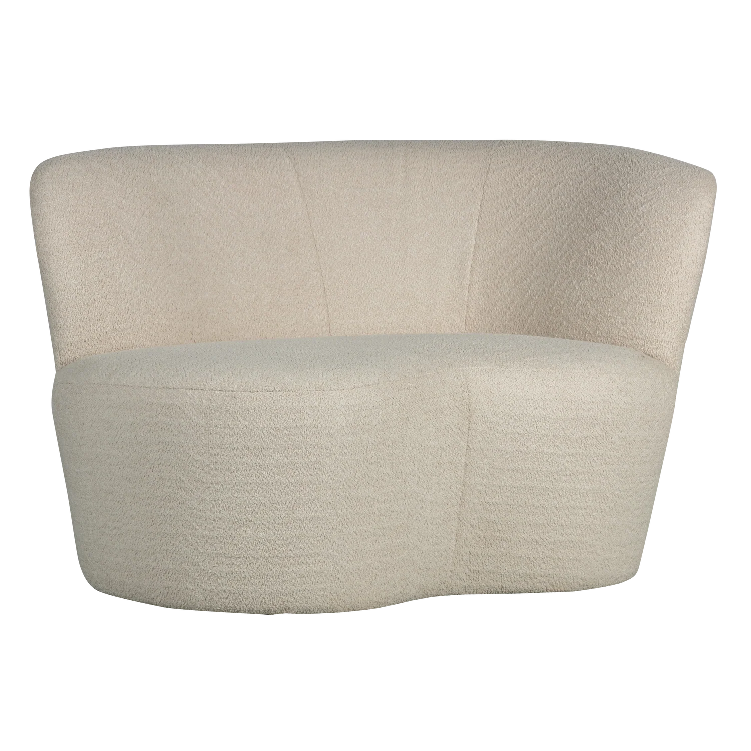 Sofa prawostronna STONE kremowy boucle - Image 3