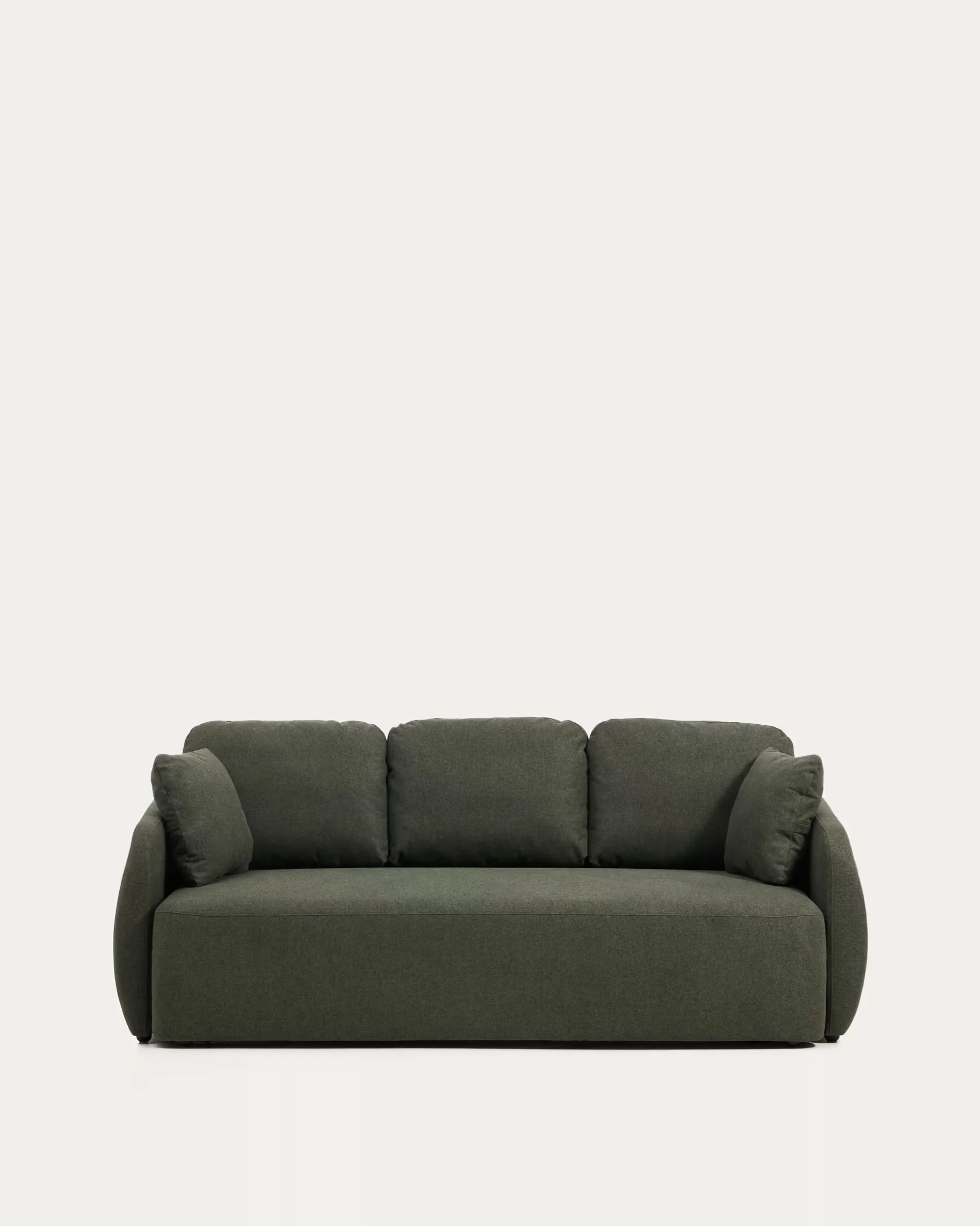Sofa 3-osobowa z funkcją spania LAIRA ciemnozielony - Image 8