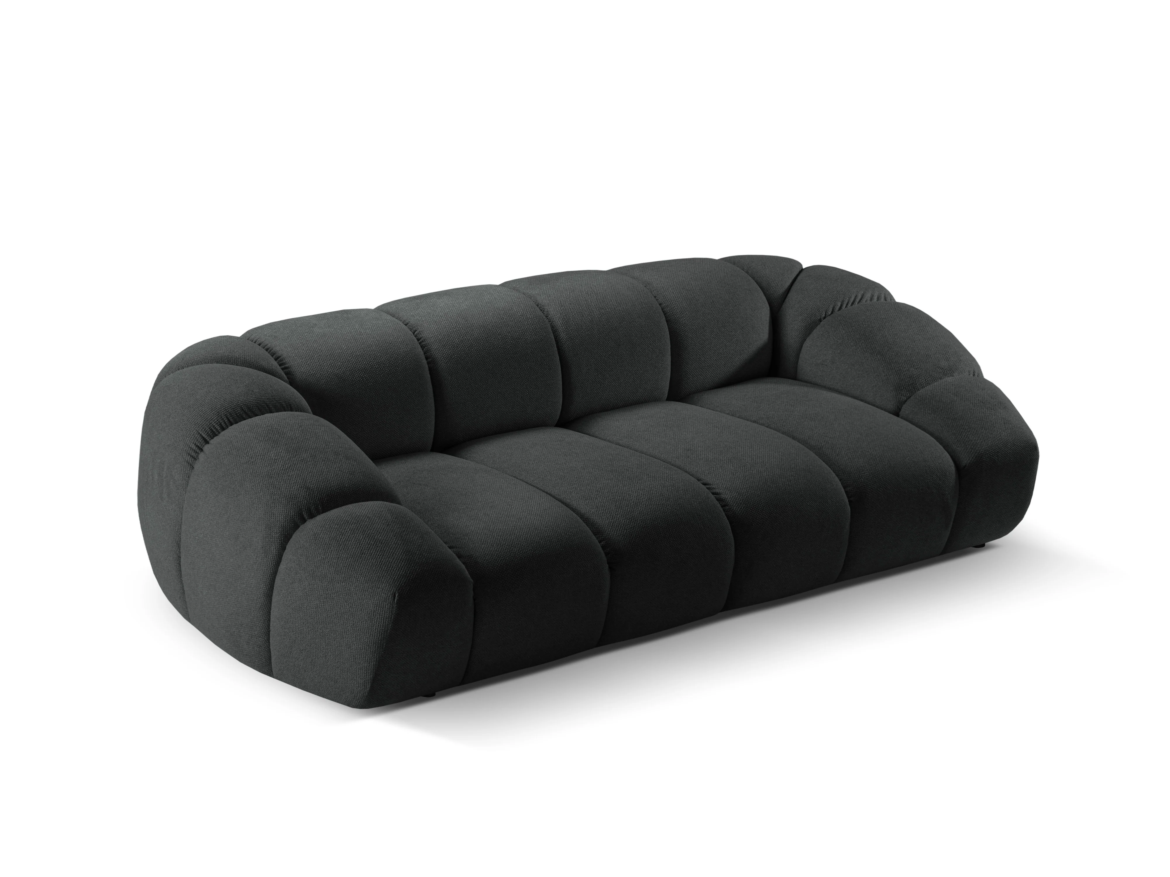 Sofa 3-osobowa DIANA antracytowy szenil - Image 4