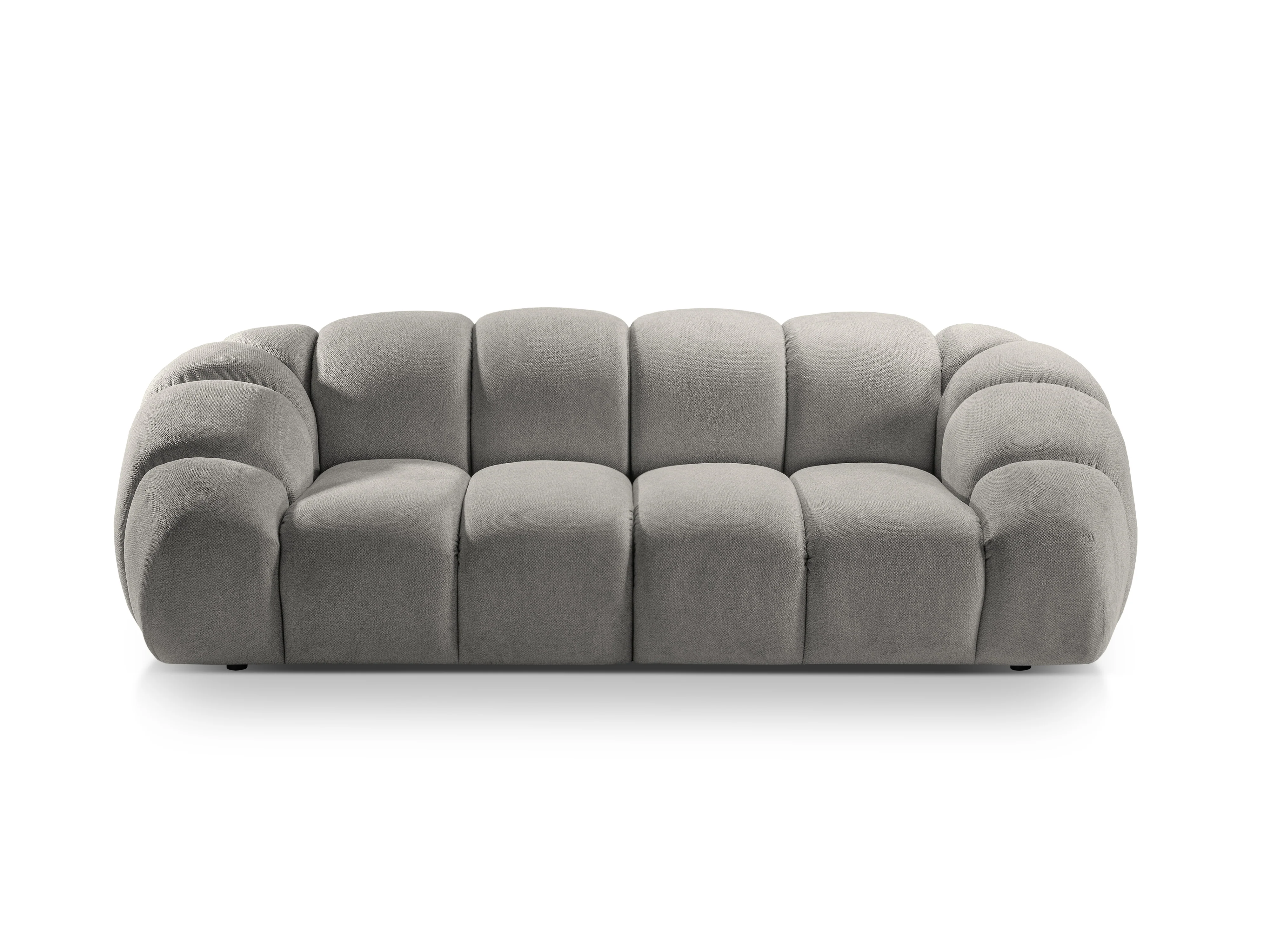 Sofa  3-osobowa DIANA jasnoszary szenil - Image 3